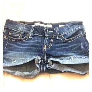 BKE Stella denim shorts